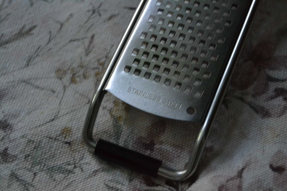 Tarka długa drobna stal nierdzewna Acid etching grater Luigi Ferrero