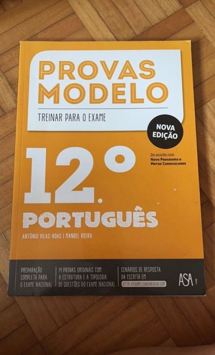 Portuguese Model Exam Book for 12th Grade ASA
