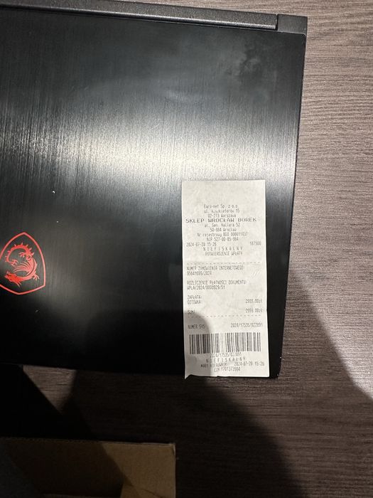 Laptop Msi thin gf63 12uc, laptop rtx 3050 i5-12450h