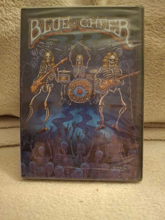 DVD "Blue Cheer Rocks Europe", zona 1, novo, Lisboa