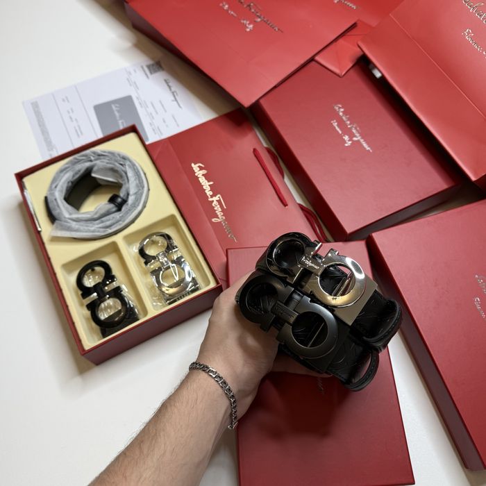 Ремінь , ремень Salvatore Ferragamo 105,110 | комплект