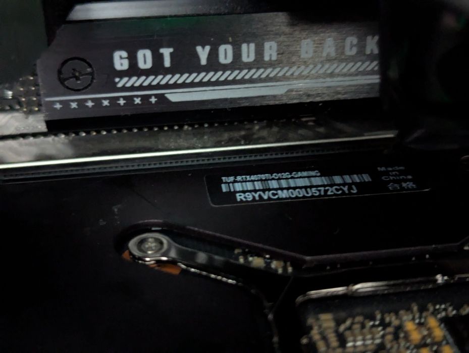 Rtx 4070 ti Asus Tuf gaming OC (не плутати 5070, 6900xt, 4080ti, 3070,