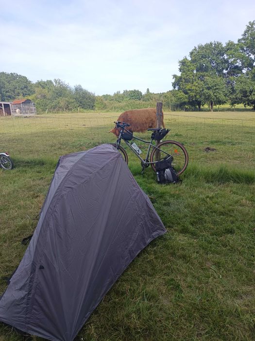 Tenda Abóbada Simond de Trekking 1 pessoa, leve e autoportante, MT900