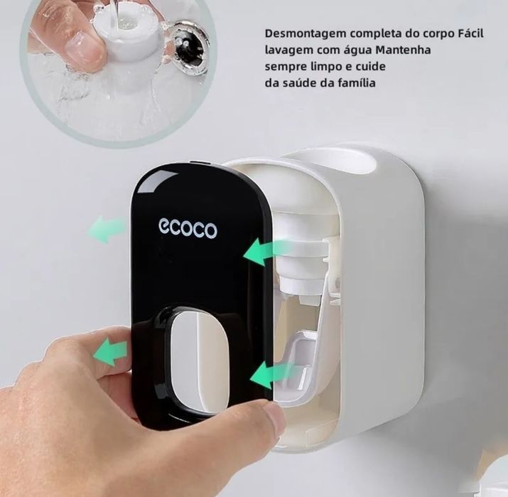 Dispensador de pasta de dentes automática