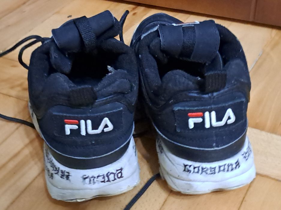 Кросівки Fila handmade