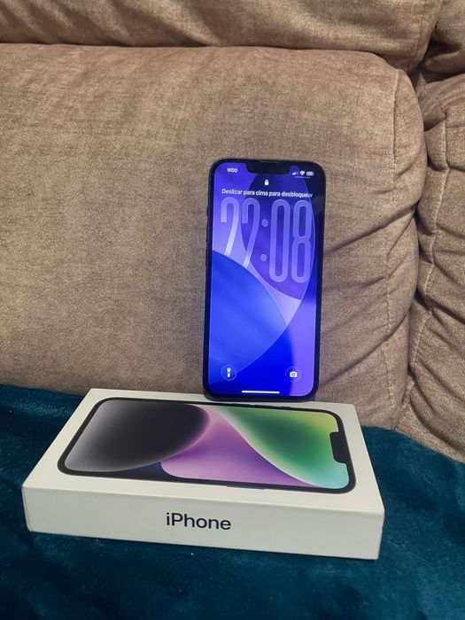 Iphone 14 cor titanio