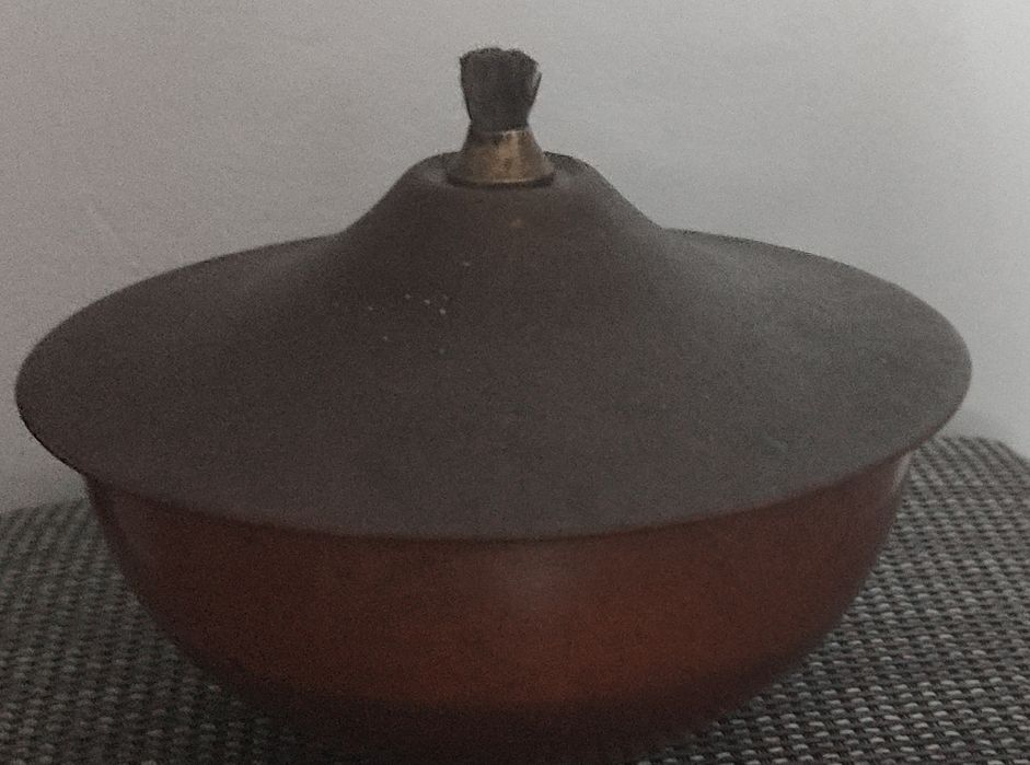 Lampa Naftowa Ufo Miedź