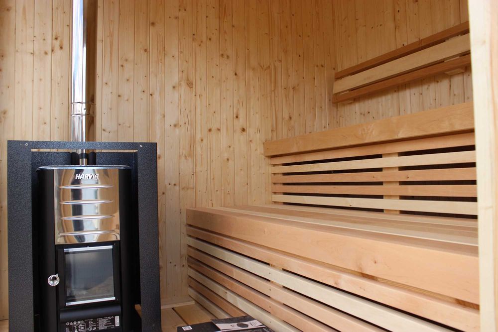 SAUNA ogrodowa Kwadratowa