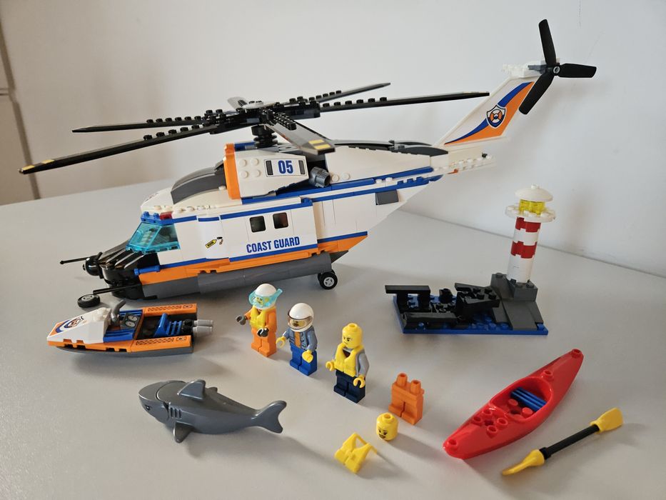 Lego City 60166 Duży Helikopter Ratunkowy