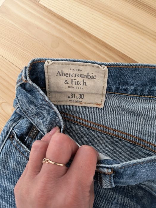 Jeansy męskie Abercrombie w31 l30