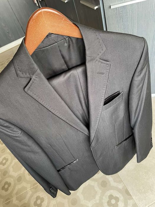 Костюм з вовни чоловічий simoni 46 розмір slim fit