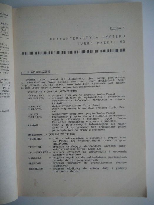 książka Turbo Pascal 5.0