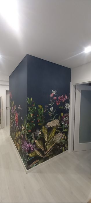 Aplicaçao de papel parede