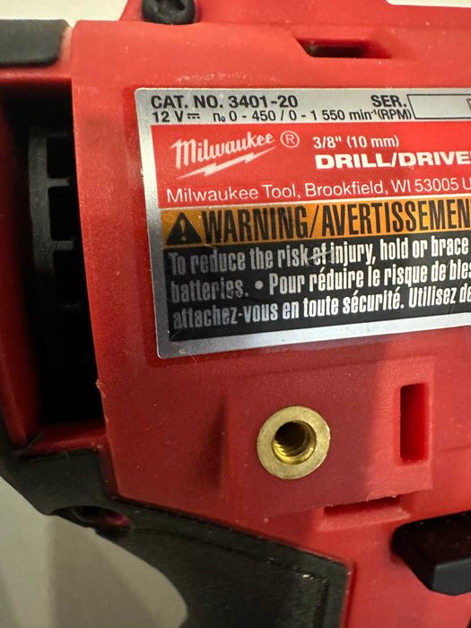 Milwaukee 3494-22 ,шуруповерт 3401 -20, імпакт3450-20