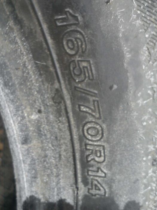 opony 165/70 R 14 super bieżnik 7-8 mm zimowe Dayton 2 szt