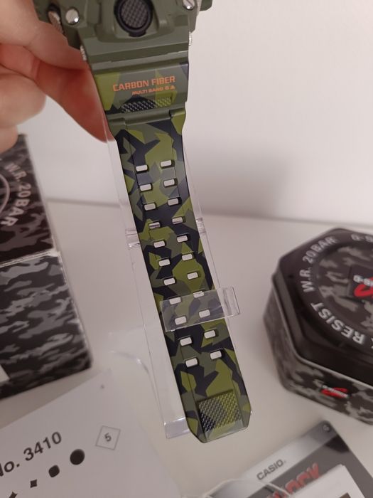 Zegarek Casio G-Shock GW-9400CMJ-3ER Rangeman: Man in Camouflage Reda ...