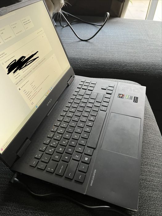 Omen Laptop 15.6’ AMD Ryzen 7 RTX 2060 16GB RAM