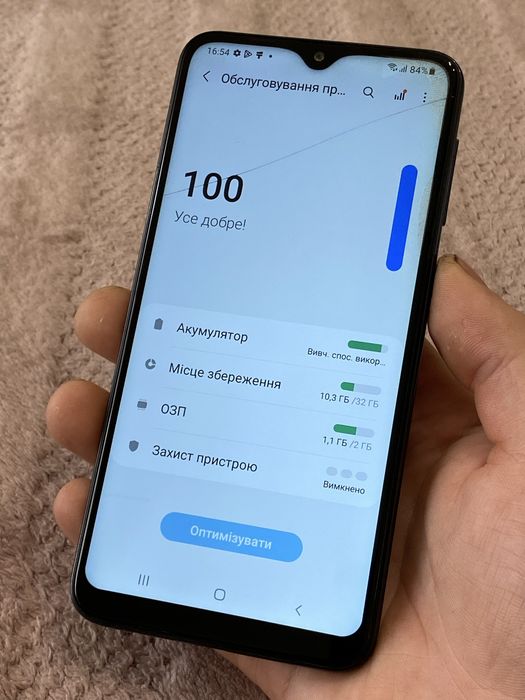 Телефон Samsung Galaxy A10 2/32gb NFC Android 11