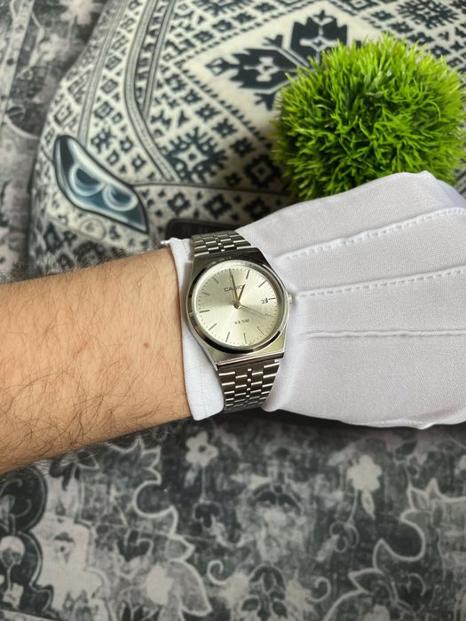 НОВИЙ‼️ Годинник Casio MTP-B145 White | Часи наручні | Касіо А168