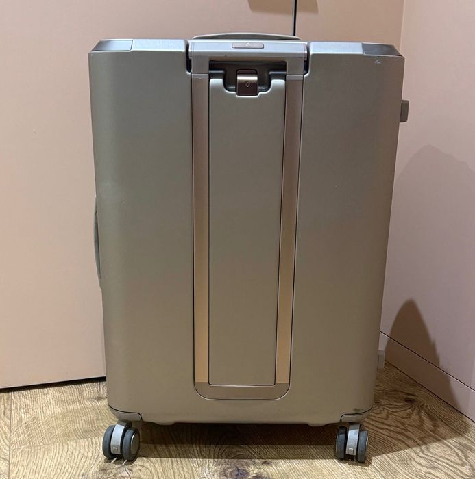 Чемодан SAMSONITE EVOA (Gold / Ivory Gold)  M /валіза розмір М 75 см