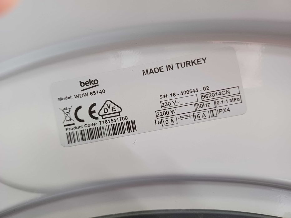 Pralko-suszarka BEKO WDW85140