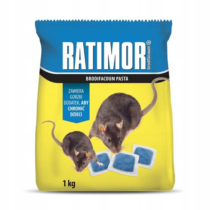 Najsilniejsza trutka na myszy i szczury - 1KG