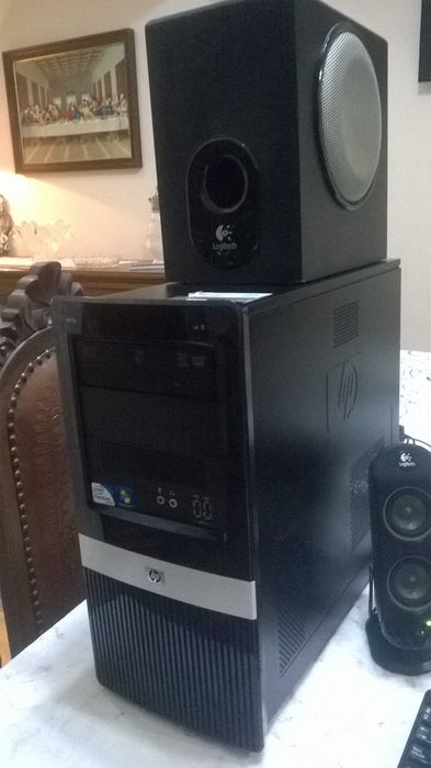 HP Computer with Intel Pentium E5500 2.80 GHz, Complete64861839609091122