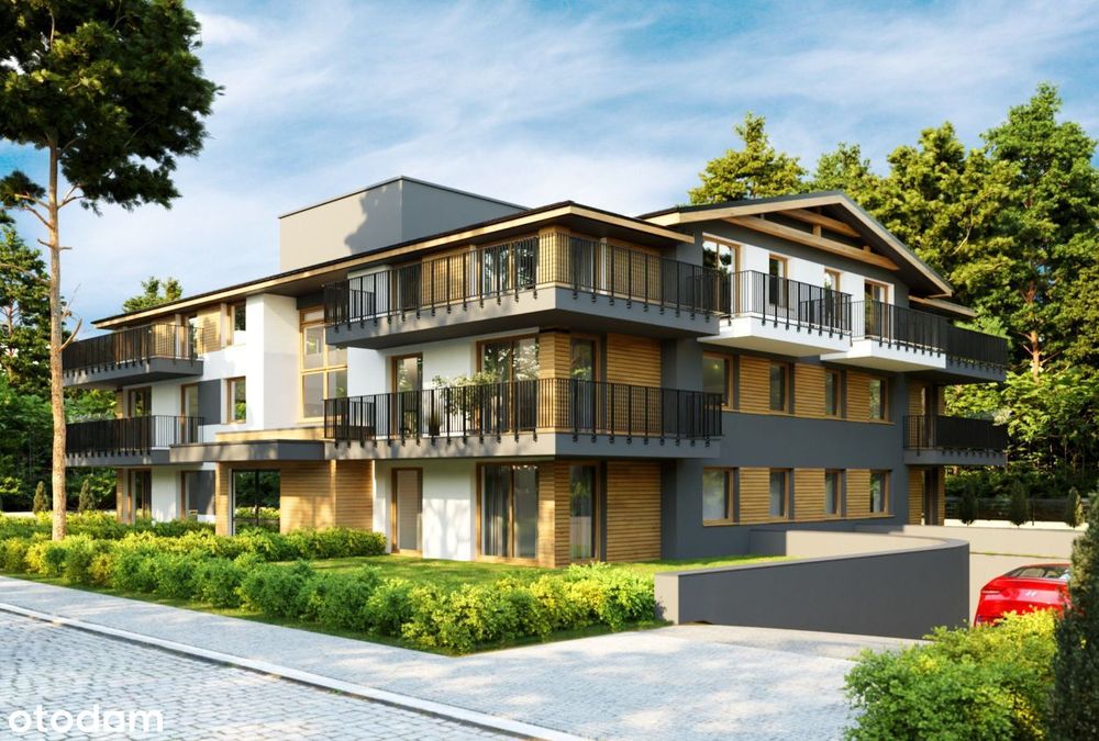 Apartament w kameralnej inwestycji parter 54,3 m² ogródek 250 m² OKAZJA! - Widok 2