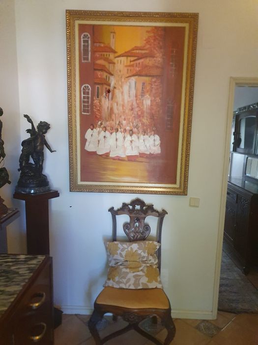 Quadro pintura a óleo  - original  - António Remo
