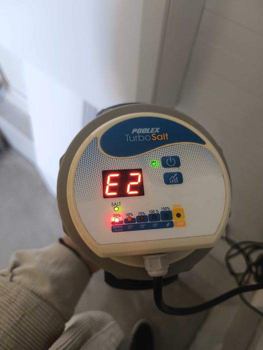 POOLEX Turbo Salt, Kompaktowy System Elektrolizy Basenowej, uzdatnianie wody do 80m3 model 800