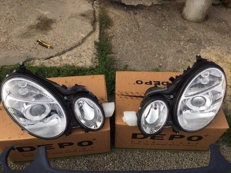 Бампер Mercedes W-211-E clas 2005 Запчасти Бампер Mercedes W 211..