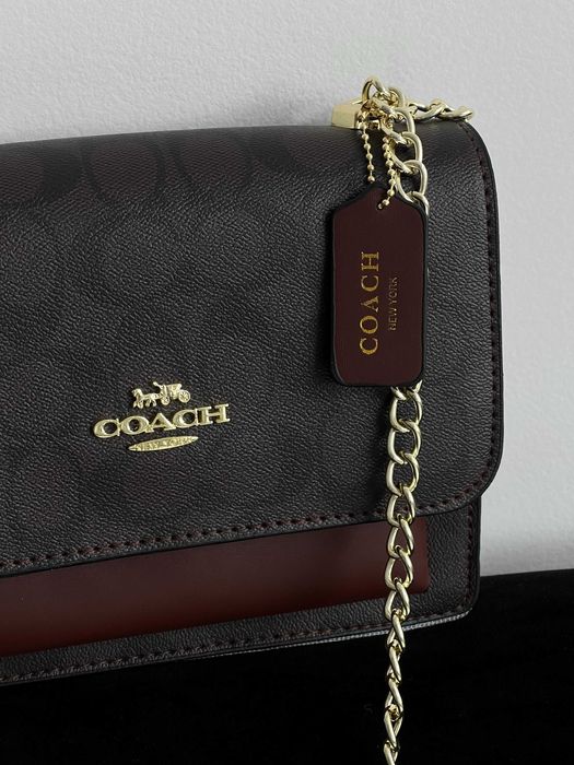 Сумка COACH | Сумка коач | Жіноча сумка Coach через плече