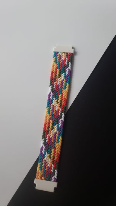 Pasek plecionego materiału 20 mm do zegarka Samsung, Huawei, Amazfit,