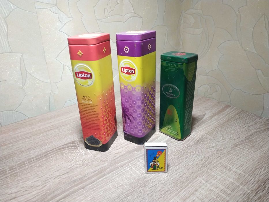 коробка упаковка металлическая жестяная разные