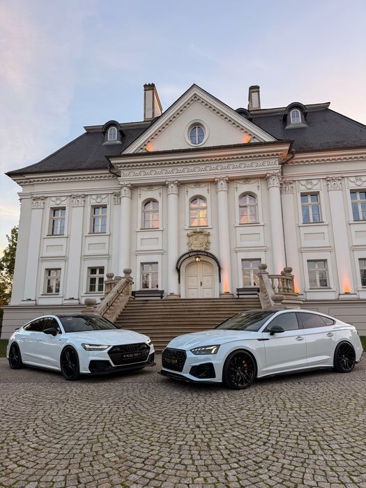 Samochód do ślubu, auto na wesele, audi na ślub
