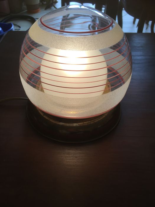 Candeeiro de mesa, anos 70- vintage