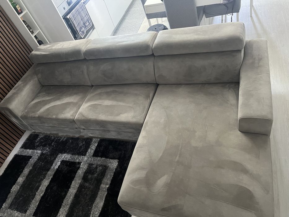 Vendo sofa (cinza rato)