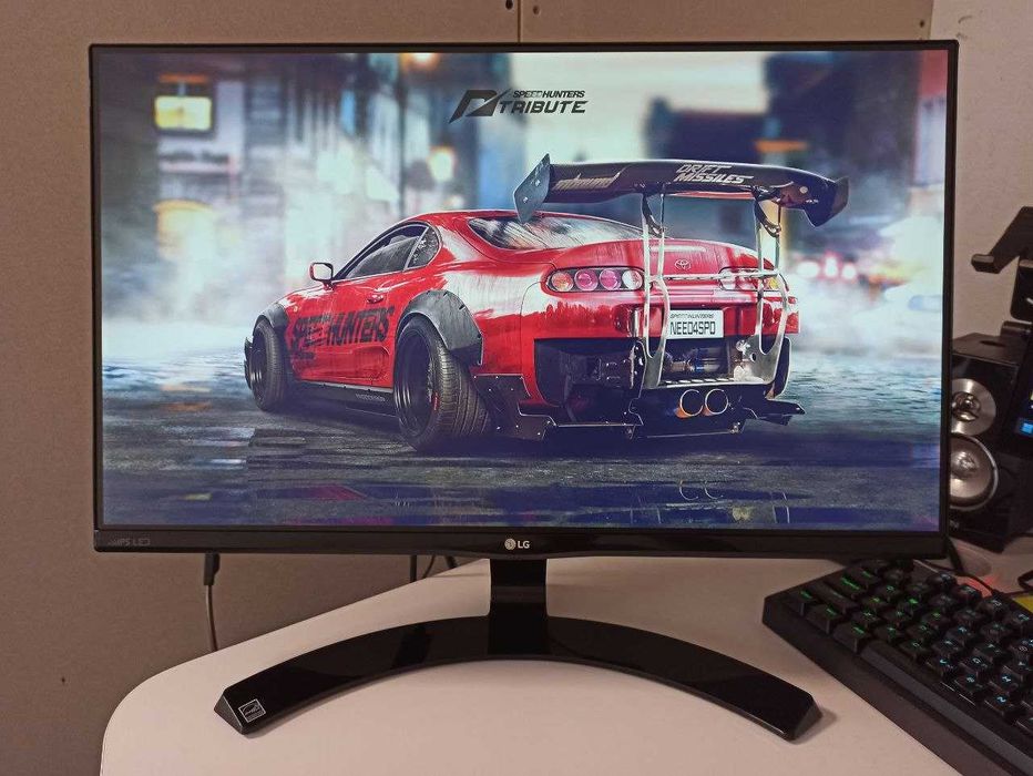 Монитор 23" LG 23MP68VQ-P / IPS / Full HD / Безрамочный + HDMI кабель