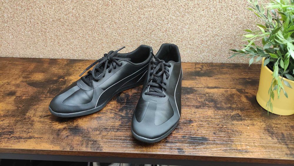 Czarne buty sportowe, sneakersy Puma, rozmiar 39