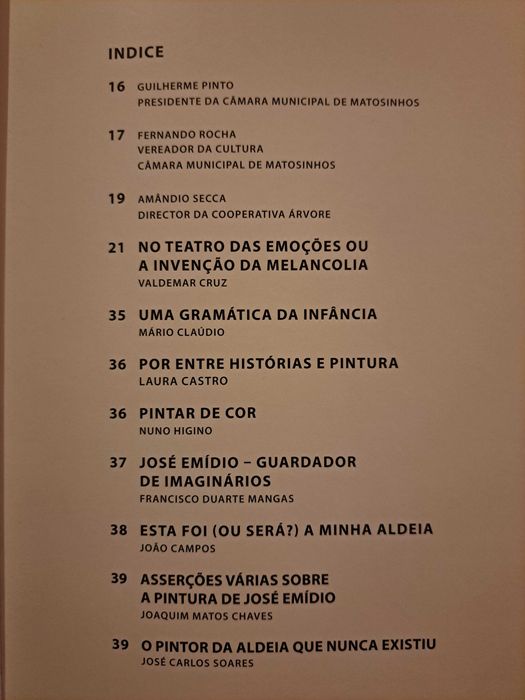 José Emídio Voltar