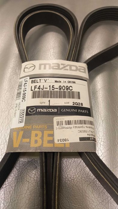 Mazda 6 gh 2.0 бензин Привідний ремінь. Ремінь . Грм. LF4J15909C
