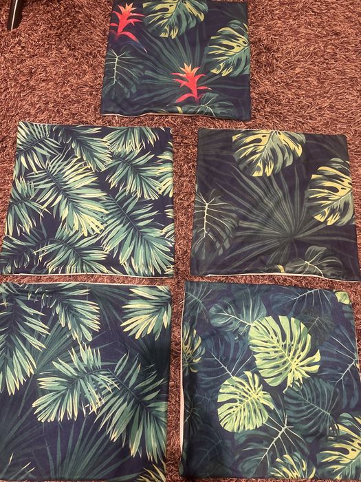 5 nowych poszewek ozdobnych na poduszki