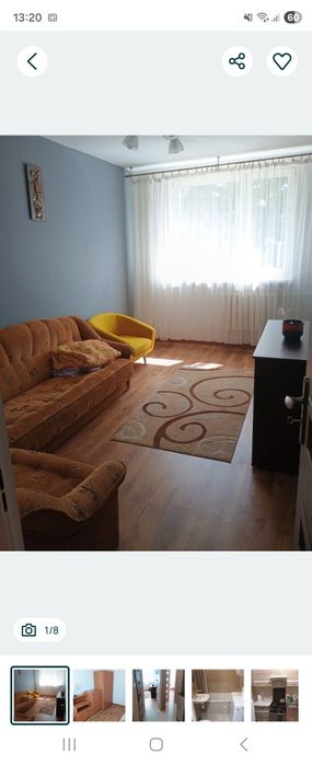 Wynajmę mieszkanie Dwa pokoje