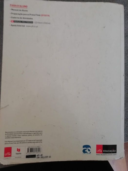 Manual P9 - Português - 9º ano, isbn: 9789724748047