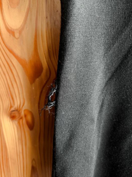 Czarna sukienka mini baby doll krótki rękaw