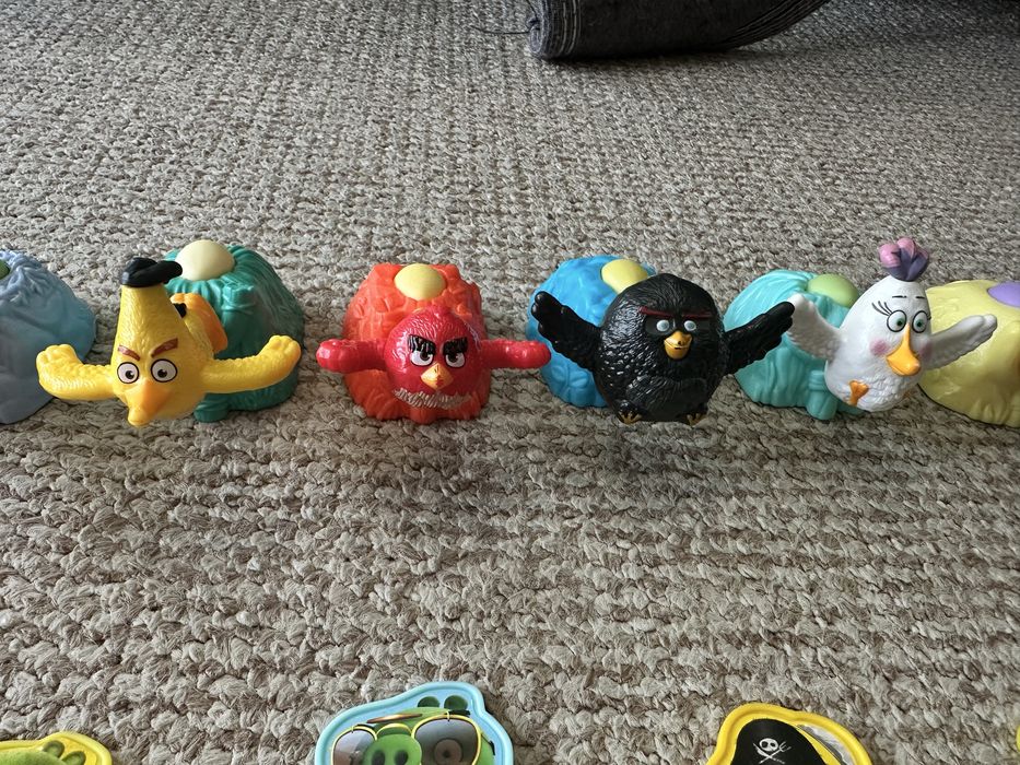 Іграшки фігурки angry birds, McDonald’s