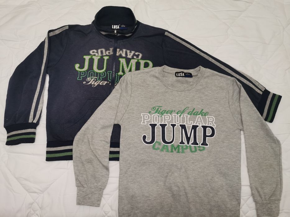 Спортивные детские кофты р 122-128 (2 шт)