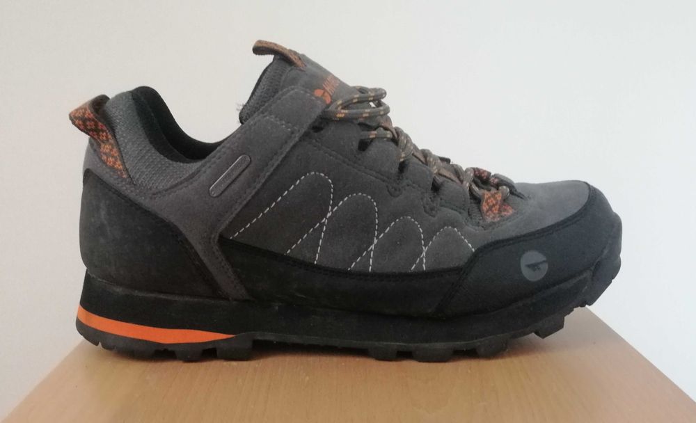Buty HI-TEC Gelen II Low WP Dark Green/Black/Orange 43