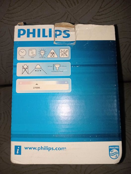 Downlight Philips® 18W/827 E27 ES PAR38 żarówki energooszczędne