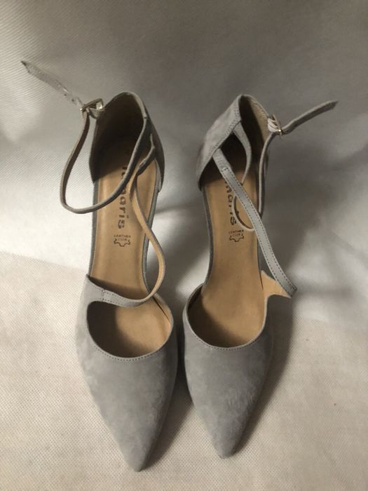 Szpilki skórzane Tamaris roz 40